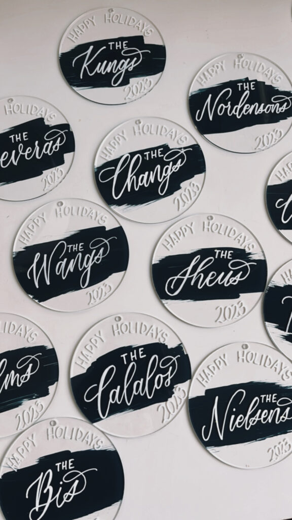 Wedding Keepsake Bay Area Calligraphy